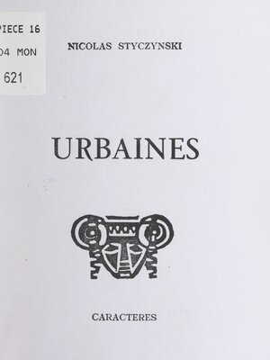 cover image of Urbaines